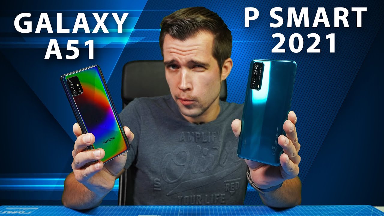 Huawei P Smart 2021 vs Samsung Galaxy A51 Comparison Review! Best Budget Smartphones 2020!