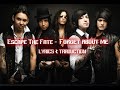 Escape The Fate - Forget About Me Lyrics + Traduction