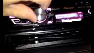 How to Set the clock on pioneer radios