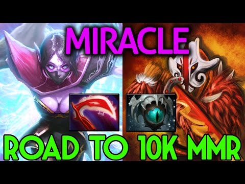 Miracle- DOTA2 [Juggernaut] & [Templar Assassin] - 2 Game Easy ROAD TO 10k MMR