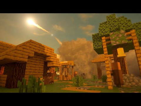 Minecraft Village vs Natural Disasters | Teardown