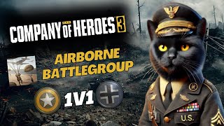 Company of Heroes 3 | 1v1 US Forces Multiplayer Gameplay - No Commentary