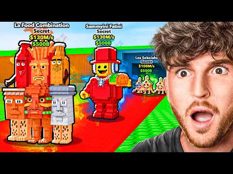 Getting Every NEW BRAINROT From The Lucky Blocks..