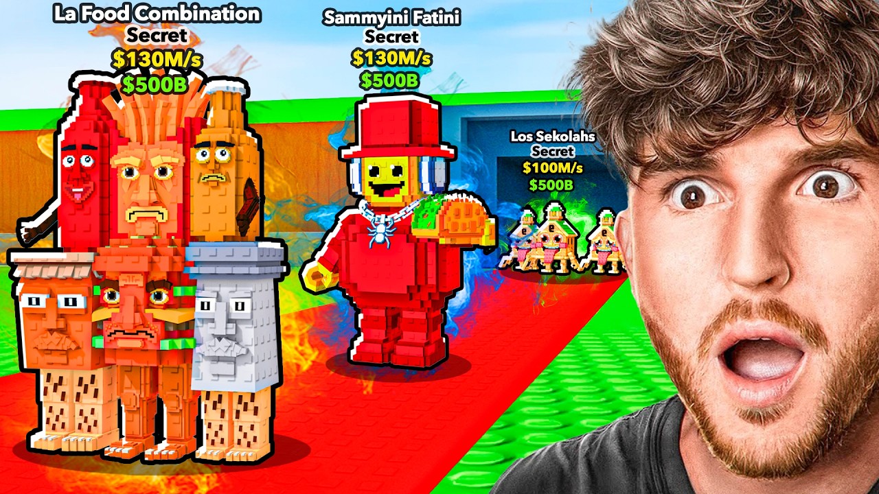 Getting Every NEW BRAINROT From The Lucky Blocks..