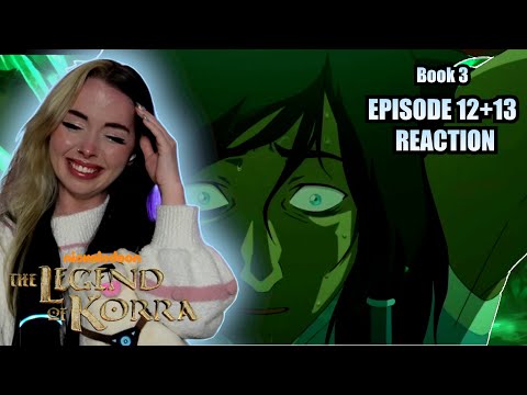 THE VENOM OF THE RED LOTUS...THE LEGEND OF KORRA BOOK 3 EPISODES 12 AND 13 REACTION (TEARBENDING)