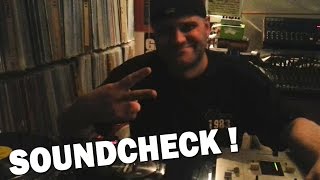 Funkmaster Ozone beim Soundcheck des Flashmaster Ray Album Flashback (#Support-Video)