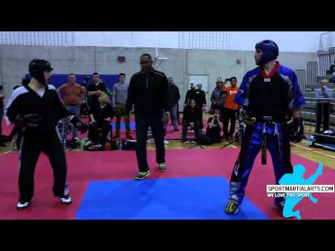 Quinn Purdy vs Ross Levine - 18-29 Semi Final - Toronto Tournament Of Martial Arts Champions 2014