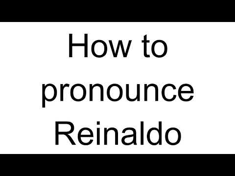 How to Pronounce Reinaldo (Portuguese)