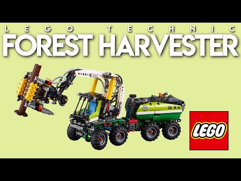 Vidéo LEGO Technic 42080 : Le camion forestier