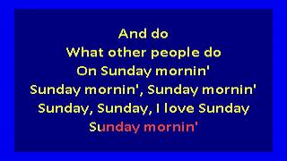 Margo Guryan – Sunday Morning (karaoke)