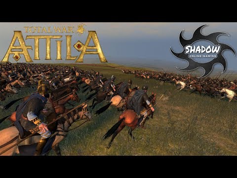 Total War Attila Ep 1 - Danes vs Visigoths