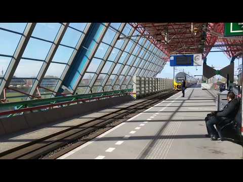 NS Intercity to Den Haag Arriving at Lelystad Centrum