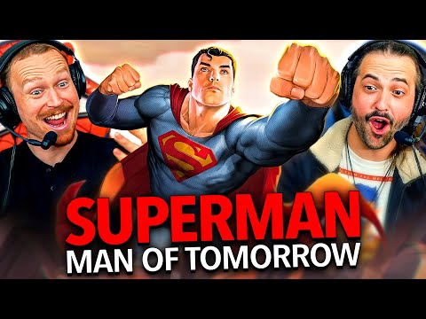 SUPERMAN: MAN OF TOMORROW (2020) MOVIE REACTION! FIRST TIME WATCHING!! Tomorrowverse | DC Animated