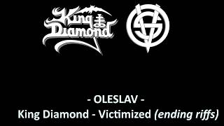 King Diamond - Victimized - ending riffs cover by Oleslav