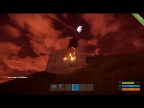 Rust Fire Arrow Testing