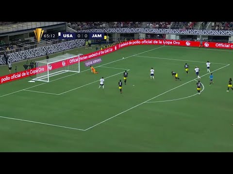 Kellyn Acosta once again takes a shot from outside