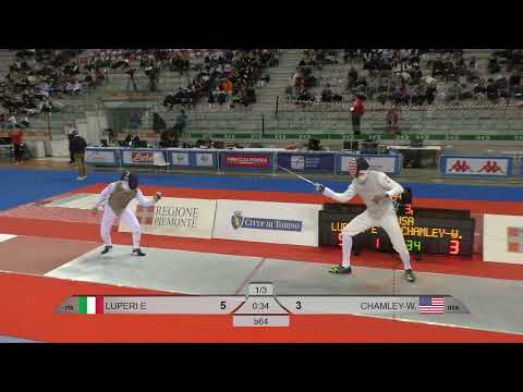 2025 134 T64 31 M F Individual Torino ITA GP 8 CHAMLEY WATSON USA vs LUPERI ITA
