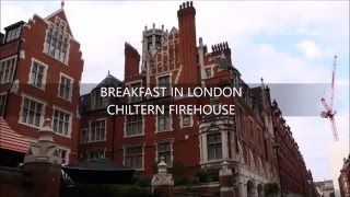 Chiltern Firehouse - Breakfast in London | allthegoodies.com