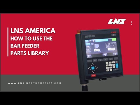 LNS Bar Feeder  - Parts Library