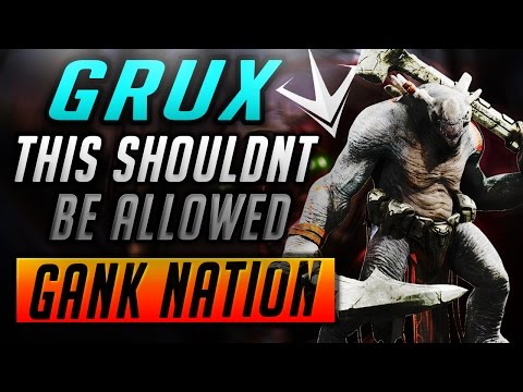 Paragon GRUX "BEAST MODE" CAN KILL PEOPLE WITH HALF HEALTH| SHOULDNT BE ALLOWED!😡😡