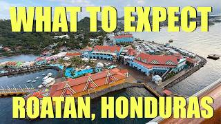 Roatán (Coxen Hole) Cruise Port Tour 🌴 Shops, Pool, Food & What to Expect