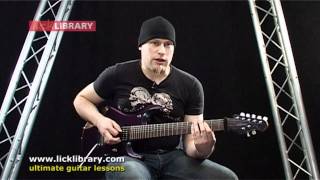 Steve Vai - Juice - Guitar Lesson With Andy James Licklibrary