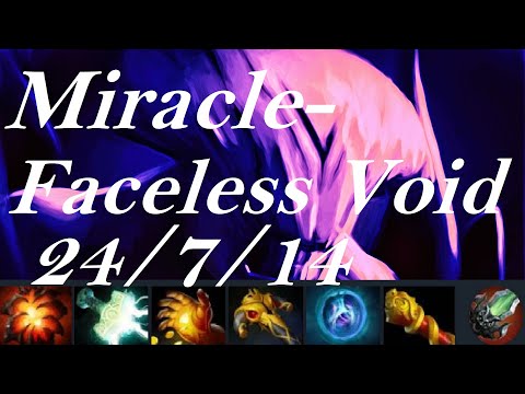 Miracle- Faceless Void vs Boxi Sand King, Spectre, mid Doom - double chrono, ultra kill - dota2