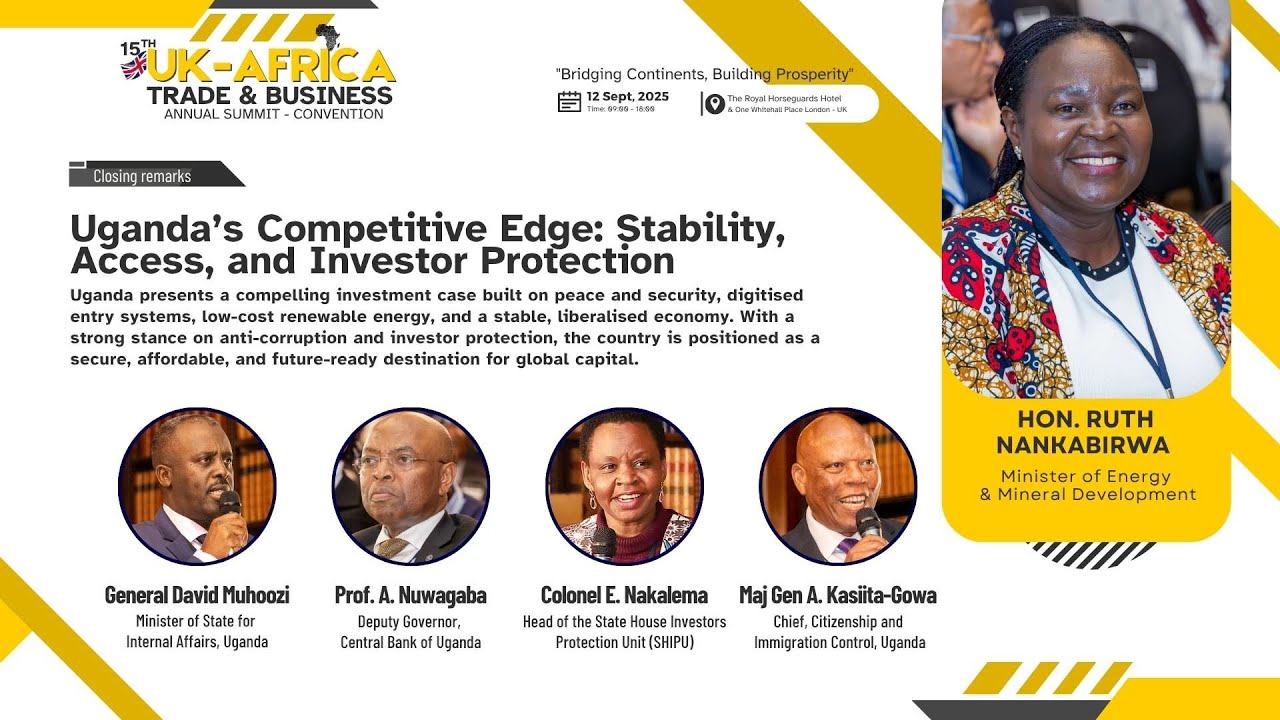 ⚙️ Uganda’s EACOP Pipeline Powered by Associated Gas | Hon. Nankabirwa Explains #UKAfricaSummit2025