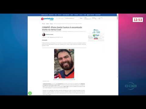 Notícias do Portal O Dia com o repórter Tárcio Cruz 28 01 2022