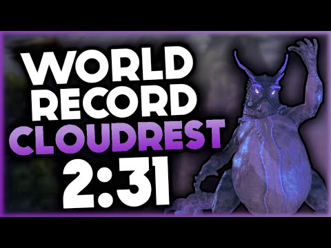 🐌 Cloudrest World Record - Dragonknight Tank | Elder Scrolls Online - Firesong
