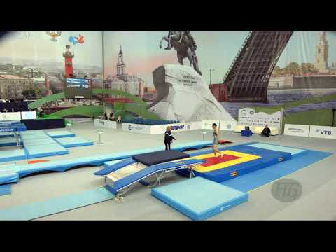 ADORNO Lucas (ARG) - 2018 Trampoline Worlds, St. Petersburg (RUS) - Qualification Double Mini R1