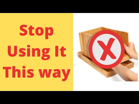 How to Use a Bamboo Bread Slicing Guide | The Ultimate Guide for any  Buyer
