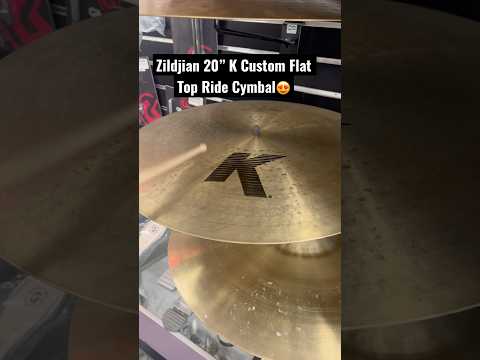 Immagine Zildjian 20" K Custom Flat Top Ride Cymbal 2015 - Traditional - 12