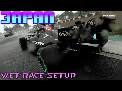 F1 2021 Japan WET Race setup