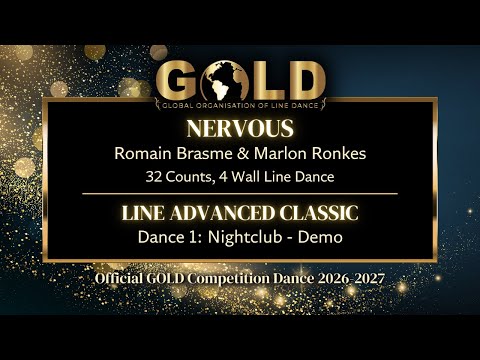 GOLD 2026 Line Advanced Classic - Dance 1: Nightclub "Nervous" - Demo with music