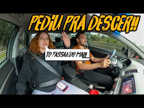 COMPREI UM CIVIC SI TURBÃO 500CV E LEVEI MINHA NAMORADA PRO ROLE!!🔥🚀