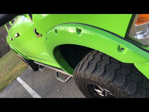 Aftermarket Fender Flares... Don’t Recommend And Hears Why
