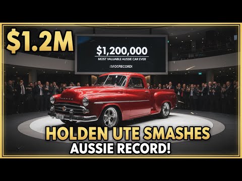 $1.2M Holden Ute Is Now the Most Valuable Aussie Car EVER Sold