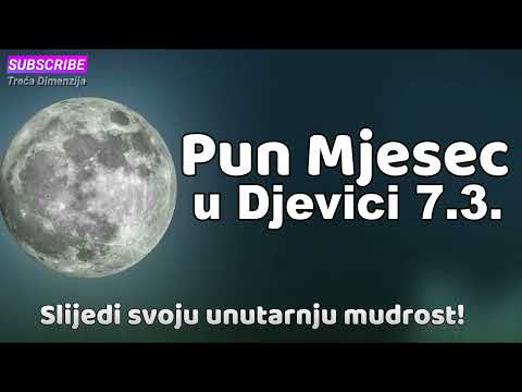Pun Mjesec u Djevici 7.3.: Slijedi svoju unutarnju mudrost!