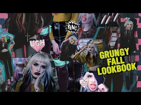 GRUNGE FALL LOOKBOOK 2017 | atleeeey