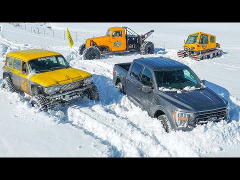 This Snow Took EVERYTHING We Had… It Was Too Deep!