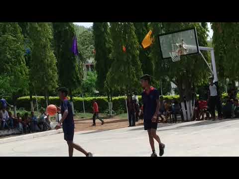 Jnv Sidhi vs jnv Panna, basketball🏀 final match under 19
