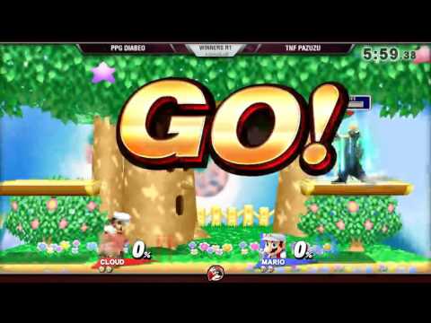 VS Weekly 5/12/16 - Winners R1 - Diabeo (Cloud) vs. Pazuzu (Mario) - Smash 4