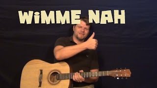 Wimme Nah (Vic Mensa) Easy Guitar Lesson How to Play Tutorial