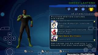 Justice League Heroes Game How to Open Minimap and Purchased Costumes and Super heroes