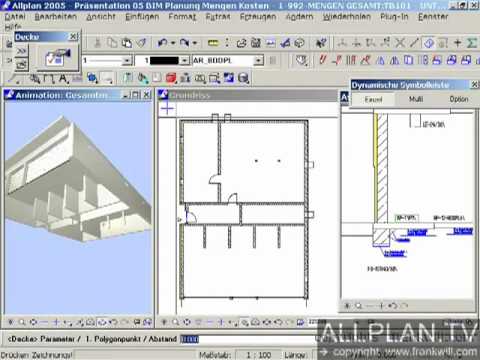 ALLPLAN.TV - CAD DESIGN -  Allplan Bodenplatte zeichnen