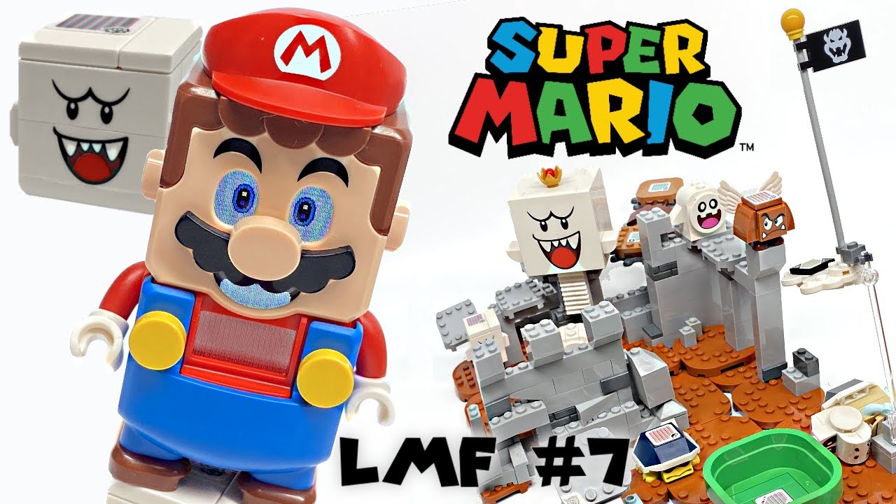 LEGO Super Mario Haunted Tower Ruins custom course!
