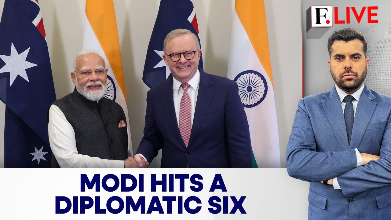 PM Modi's Cricket Diplomacy, Uranium Deal & Defence Pact in Australia | Firstpost Live