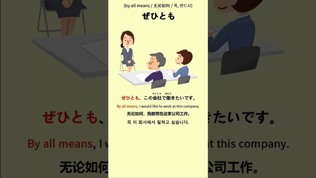 Simple Japanese Listening - 5 words a day p453 #jlpt #kanji #japanese #vocabulary