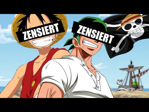 One Piece ZENSUR - Wie der Anime kaputt gemacht wurde!